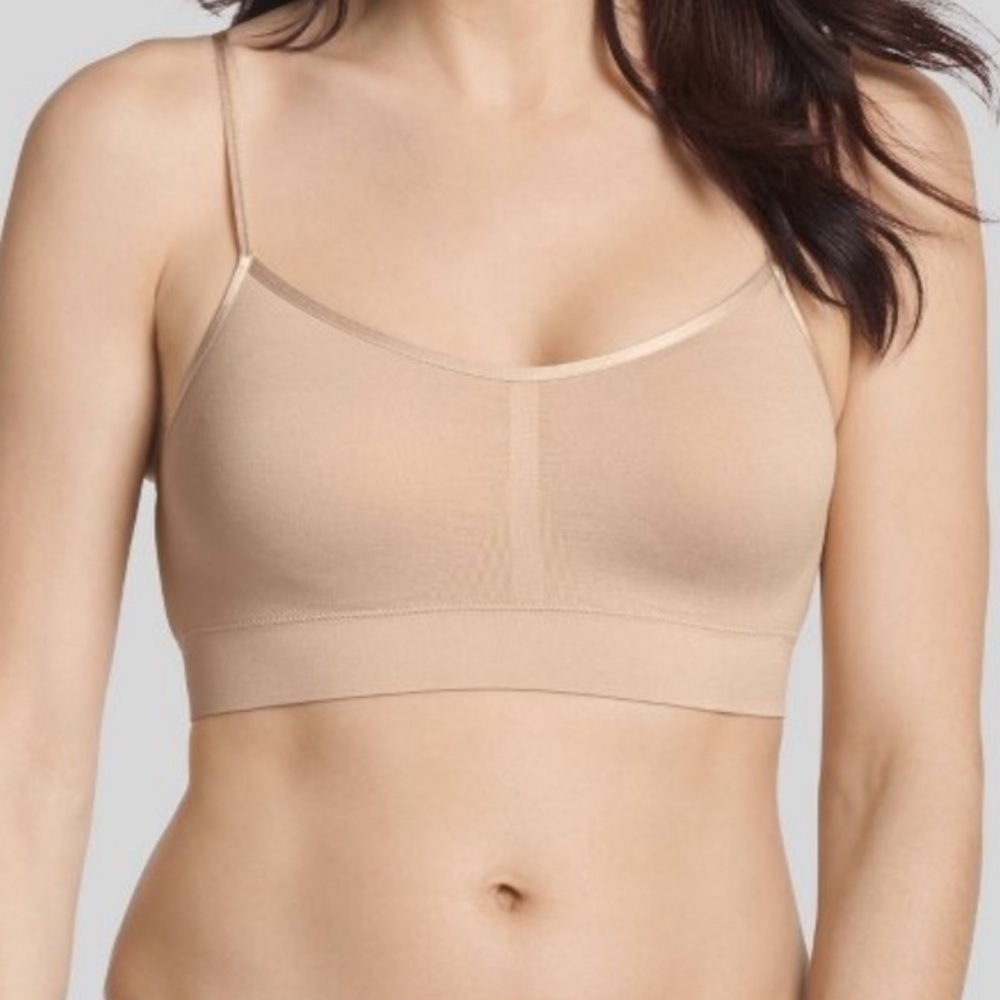 Set of 2! Jockey- Seamfree® Microfiber Stretch Cami Strap Bralette. Size Small.